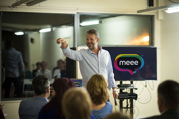 Sid Madge delivering Meee Workshop